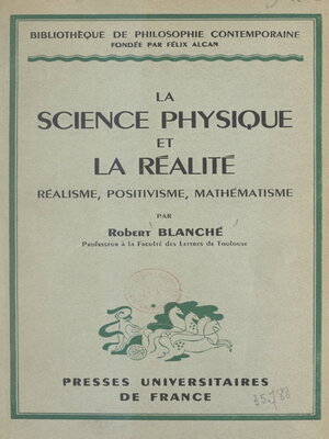 cover image of La science physique et la réalité